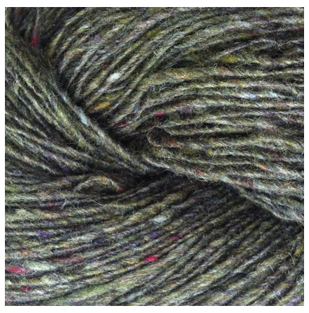 Isager Tweed, Bottle Green