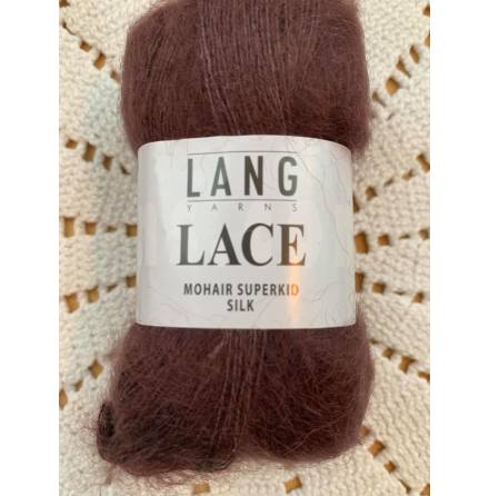 Lang - Lace Plommon 80