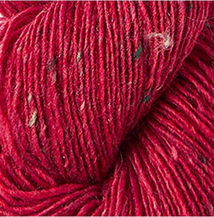 Isager Tweed, Rasberry