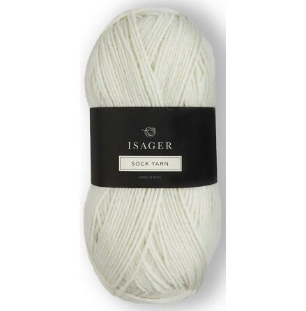 Isager - Sock yarn, frg 0 - 100 g