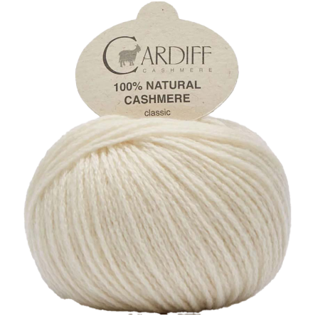 Cardiff Cashmere Classic Nr. 599 Panna